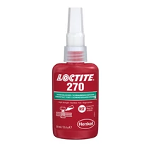 Loctite 270 hőálló nagy szilárdságú csavarrögzítő, 50ml-es Loctite 270 hőálló nagy szilárdságú csavarrögzítő, 50ml-es