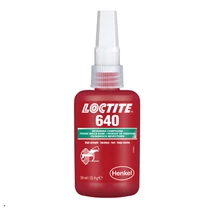 Loctite 640 nagy szilárdságú, hőálló lassan kötő rögzítő 50 ml Loctite 640 nagy szilárdságú, hőálló lassan kötő rögzítő 50 ml