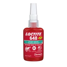 Loctite 648 nagy szilárdságú, hőálló, olajtűrő rögzítő 50 ml Loctite 648 nagy szilárdságú, hőálló, olajtűrő rögzítő 50 ml