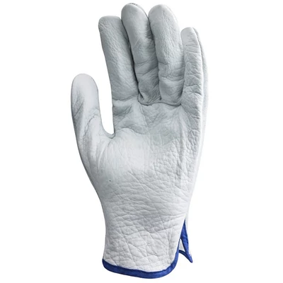 1240 szürke bőr rakodó kesztyű 10-es méret