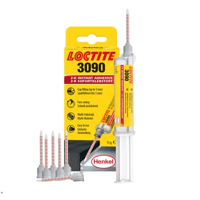 Loctite 3090 kétkomponensű  azonnali pillanatragasztó 10g