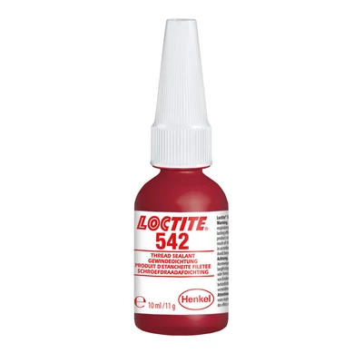 Loctite 542 közepes szilárdságú menettömítő hidraulikus rendszerekhez 10ml-es