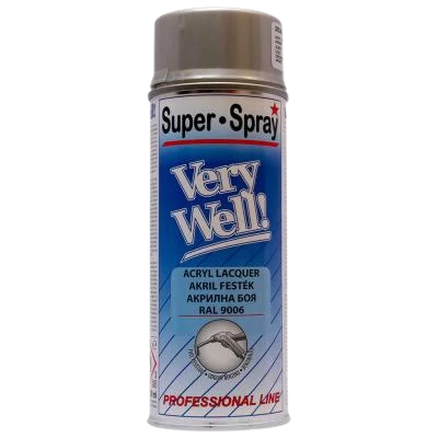 Very Well ezüst (RAL 9006) festék spray 400ml-es