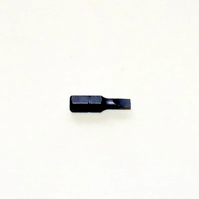 1/4"-os bitfej lapos 4mm x 25mm